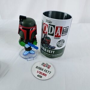 Open Common Funko Soda Boba Fett 2022 Galactic Convention Exclusive